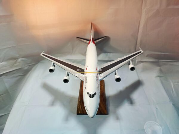 Model of B747-200 Air Mauritius with detailed craftsmanship.